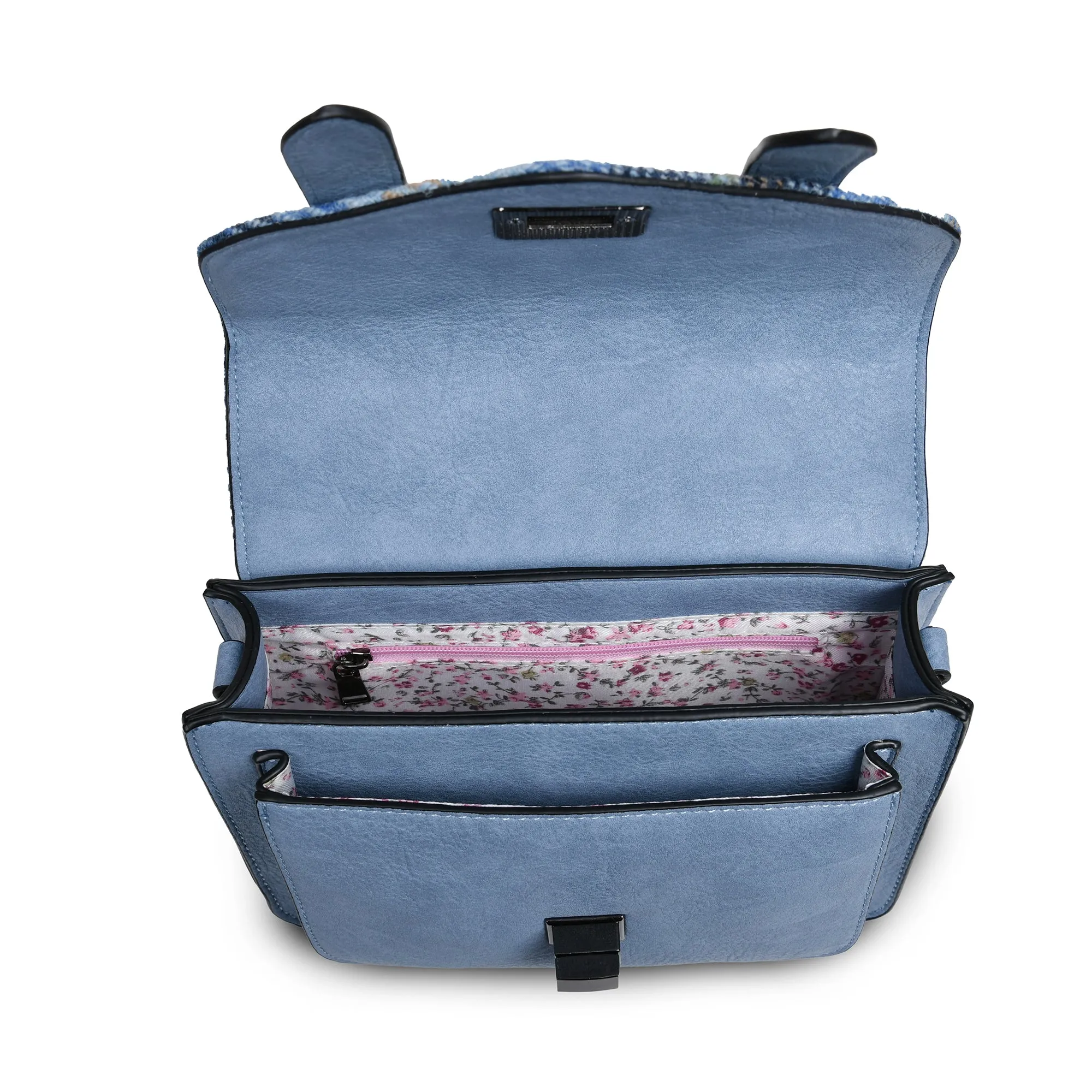 Mini Satchel Made with Genuine Harris Tweed by Islander